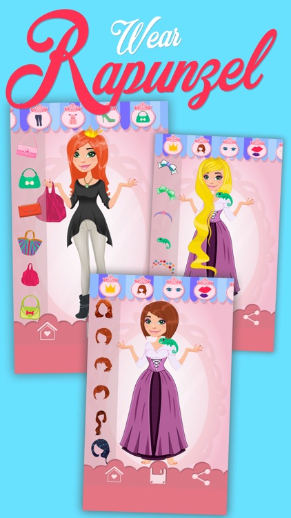 Dress up – Princess Rapunzel screenshot-4