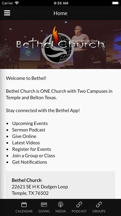 Bethel Church Temple, TX