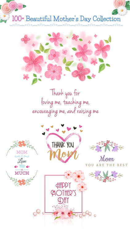 All about Mother's Day Sticker