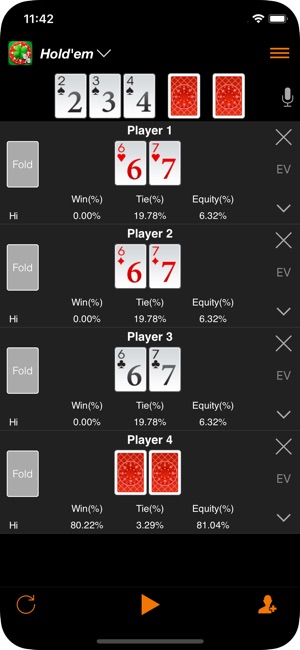 Enterra Poker Calculator