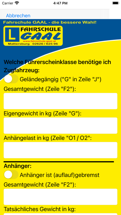 How to cancel & delete Fahrschule Gaal from iphone & ipad 3