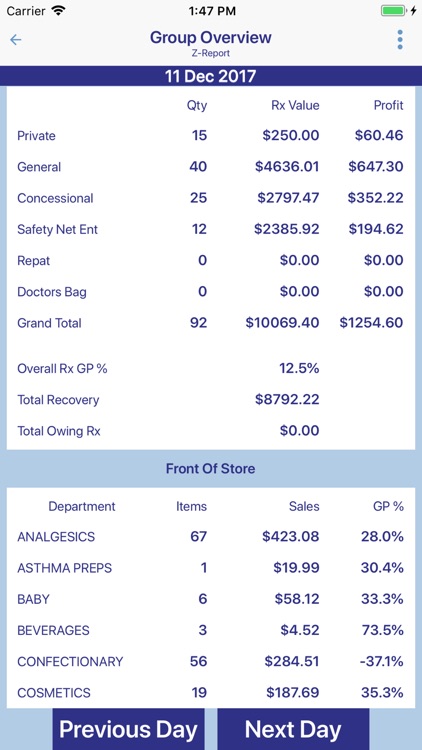 Simple Retail Offline Reports screenshot-5