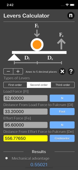 Levers Calculator(圖5)-速報App