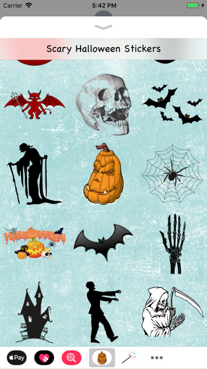 Scary Halloween Stickers(圖4)-速報App