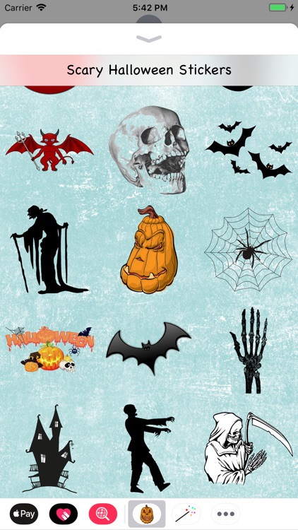 Scary Halloween Stickers screenshot-3