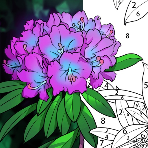 画画像素涂色—数字填色,画画游戏