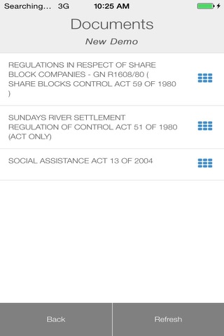 National Legislation screenshot 4