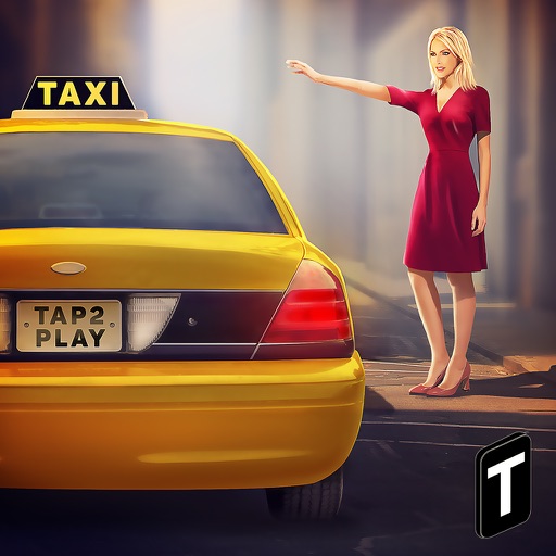 HQ Taxi Driving 3D Icon