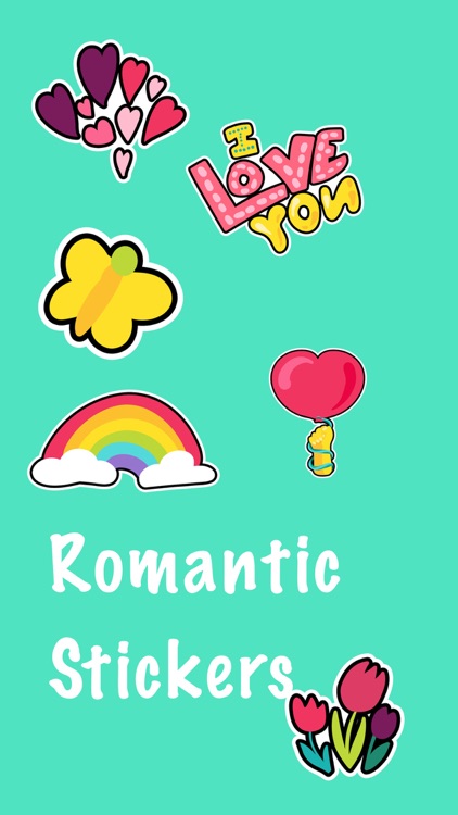 Cute Romantic Love Stickers