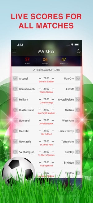 Live Score for Premier League(圖1)-速報App