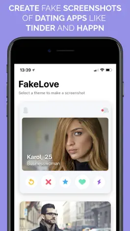 Game screenshot FakeLove - Fake Dating Apps mod apk