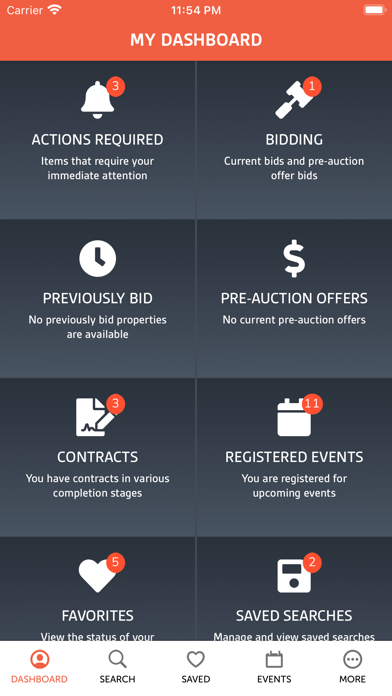 How to cancel & delete Xome Real Estate Auctions from iphone & ipad 1