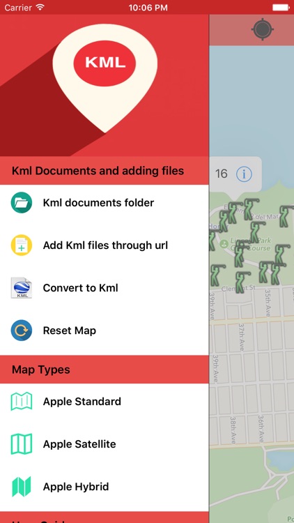 Kml Viewer-Kml Converter app