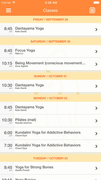 P.B. Yoga & Healing Arts screenshot 3