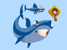 Activities of Shark Time Stickers