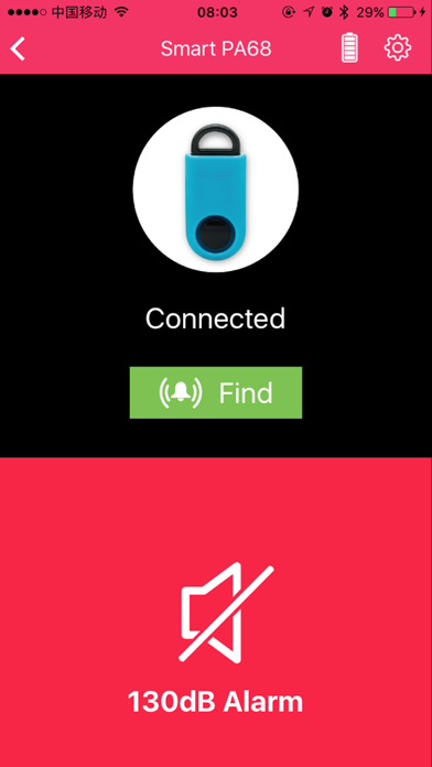 Bluetooth Personal Alarm US screenshot 3