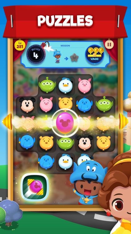 Disney Pop Town! Match 3 Games screenshot-4