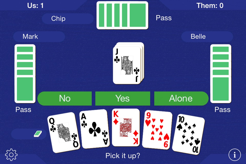 Euchre ^ screenshot 4