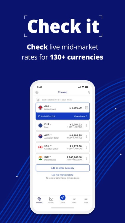 Xe Currency & Money Transfers screenshot-0