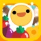 A pachinko style game in which you aim and fire eggs into levels filled with tomatoes, carrots, and more