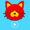 Animated Crazy Cats Stickers