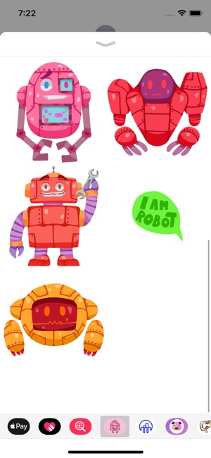 Colorful Robots Stickers(圖3)-速報App