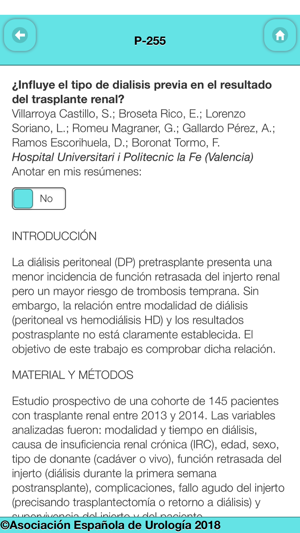 LXXXIII Congreso de Urología(圖5)-速報App