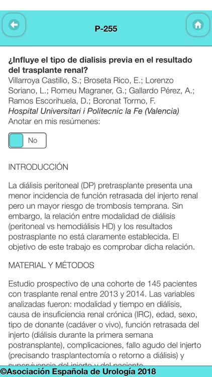 LXXXIII Congreso de Urología screenshot-4