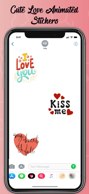 Animated Love Stickers!(圖4)-速報App