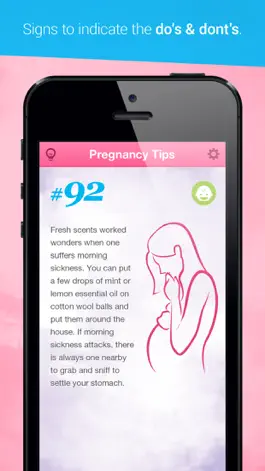 Game screenshot Pregnancy Tips for iPhone apk