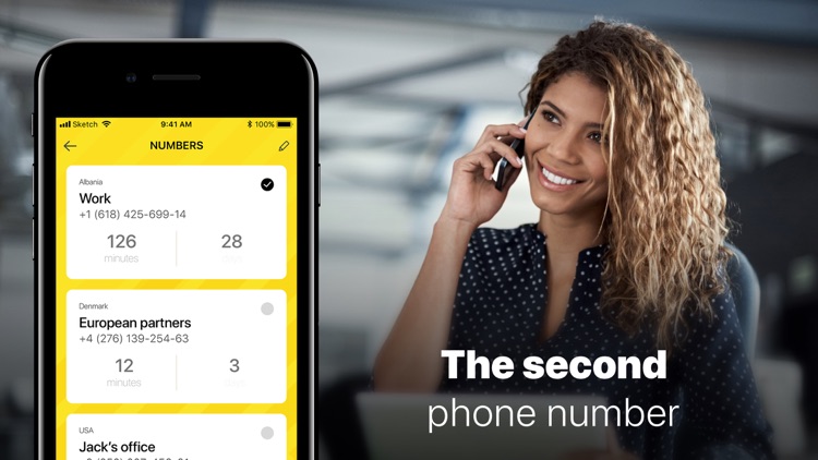 Virtual SIM card: second phone