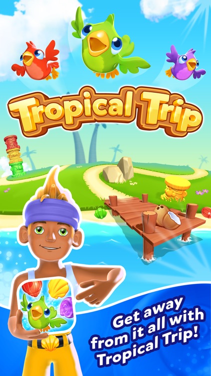 Tropical Trip - Match 3 Game