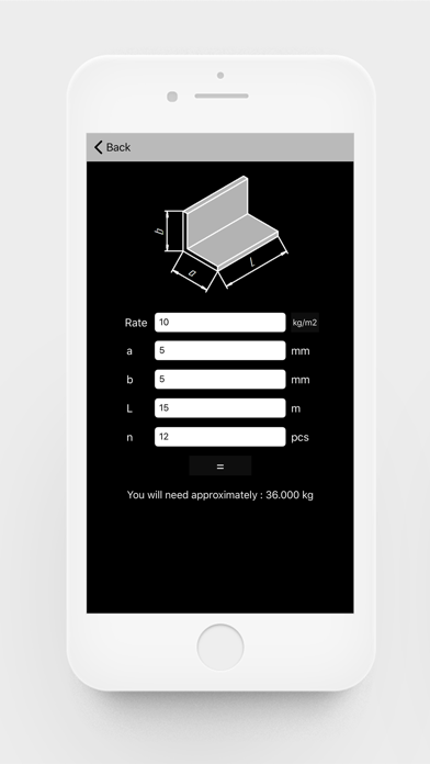 Paint Work Calculator screenshot 2