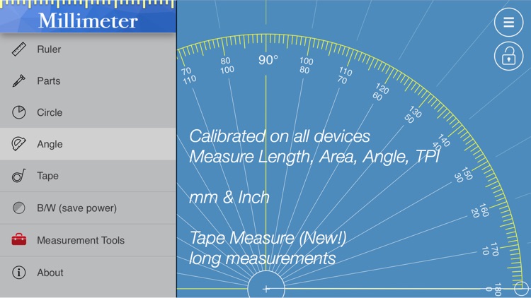 Millimeter Pro - screen ruler