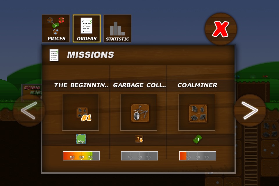Treasure Miner Lite - 2d gem screenshot 4