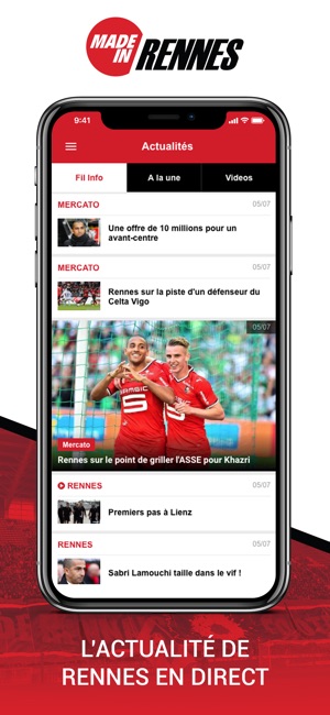 Foot Rennes(圖1)-速報App