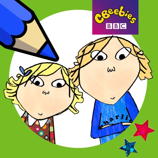 Charlie and Lola Colouring Icon