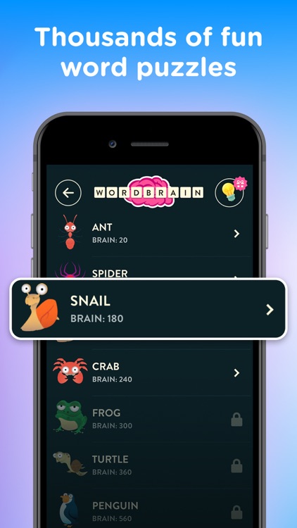 WordBrain: classic word puzzle
