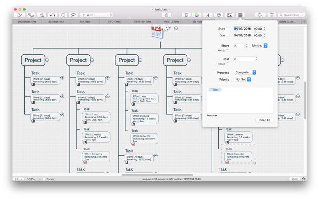 Ithoughts mind mapping