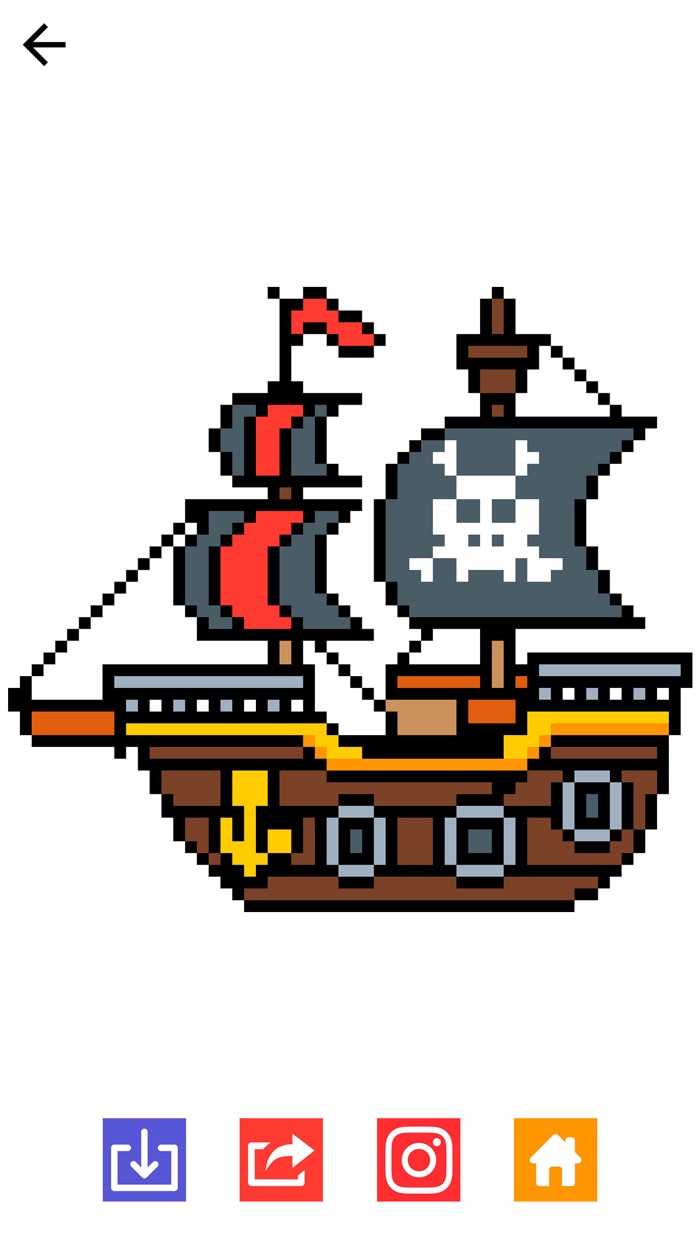 Pixel ColoringColor By Number