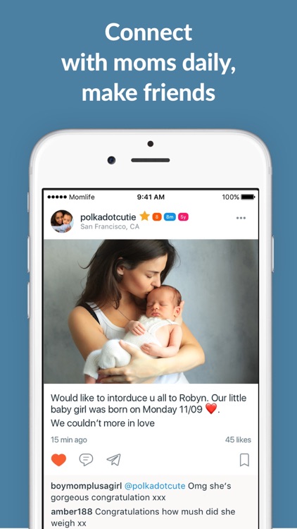 Mom.life — pregnancy and baby