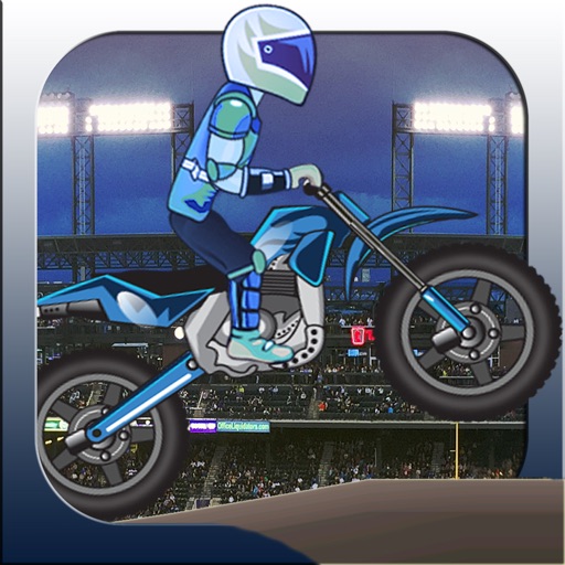 Dirt Bike Stadium Racing Icon
