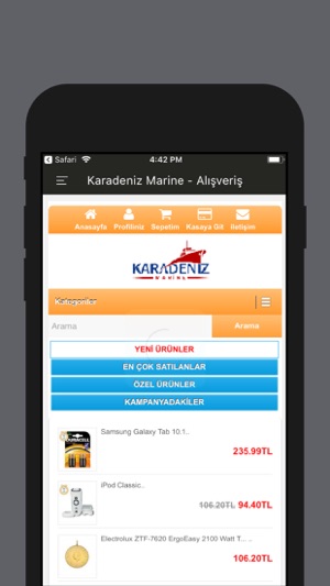 Karadeniz Marine Alışveriş