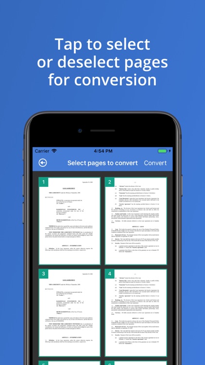 PDF to Word: pdf converter app