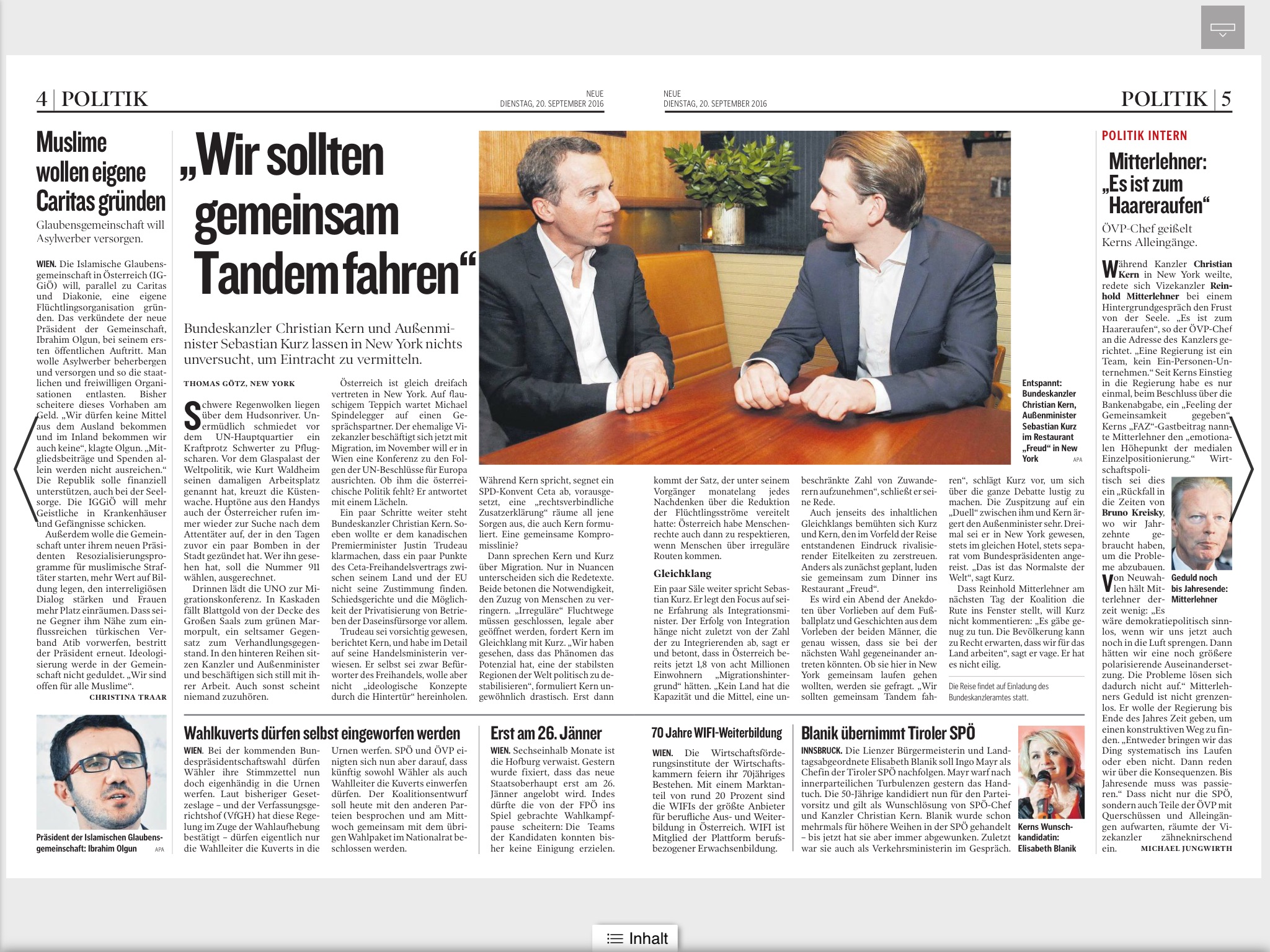NEUE Vorarlberger Tageszeitung screenshot 3