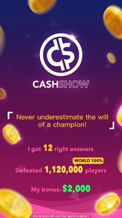 Cash Show - Win Real Cash! screenshot-4
