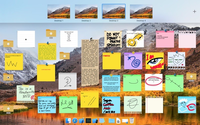 sticky notes widget mac