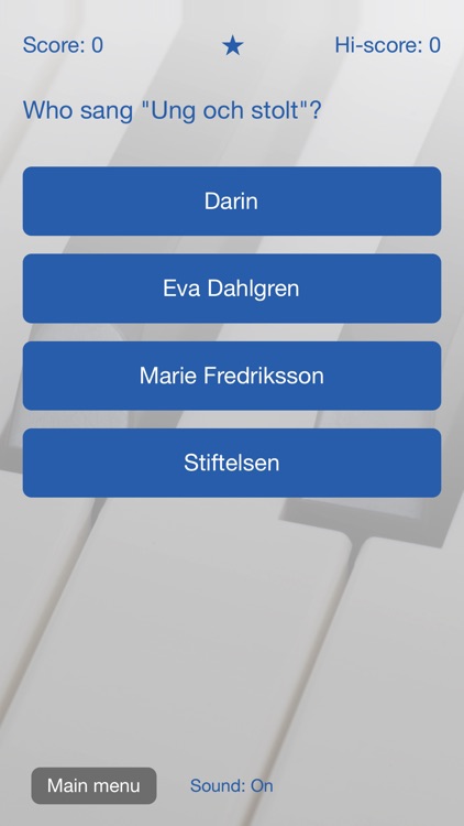 Who Sang the Song? (Swedish)