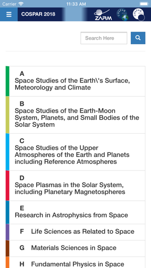 COSPAR 2018 App(圖2)-速報App