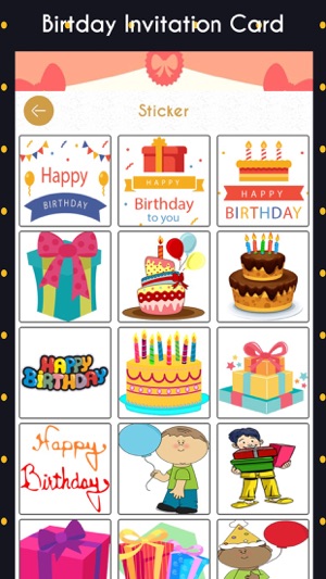 Birthday Invitation Cards HD(圖3)-速報App